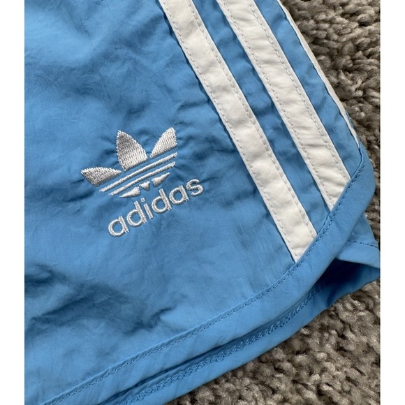 NEW Adidas Originals Mens Sprinter Shorts Blue Burst Stripe Athletic Running XS - Picture 2 of 10